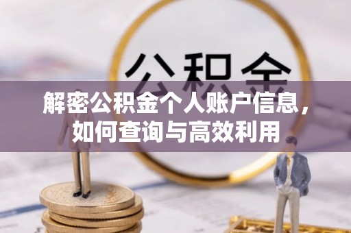 京口解密公积金个人账户信息，如何查询与高效利用