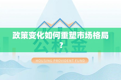 京口政策变化如何重塑市场格局？